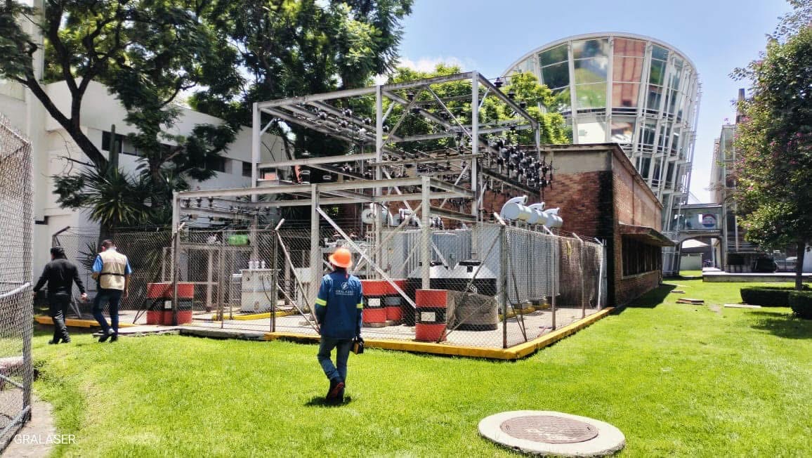 Obra electromecánica en media y baja tensión Gralaser